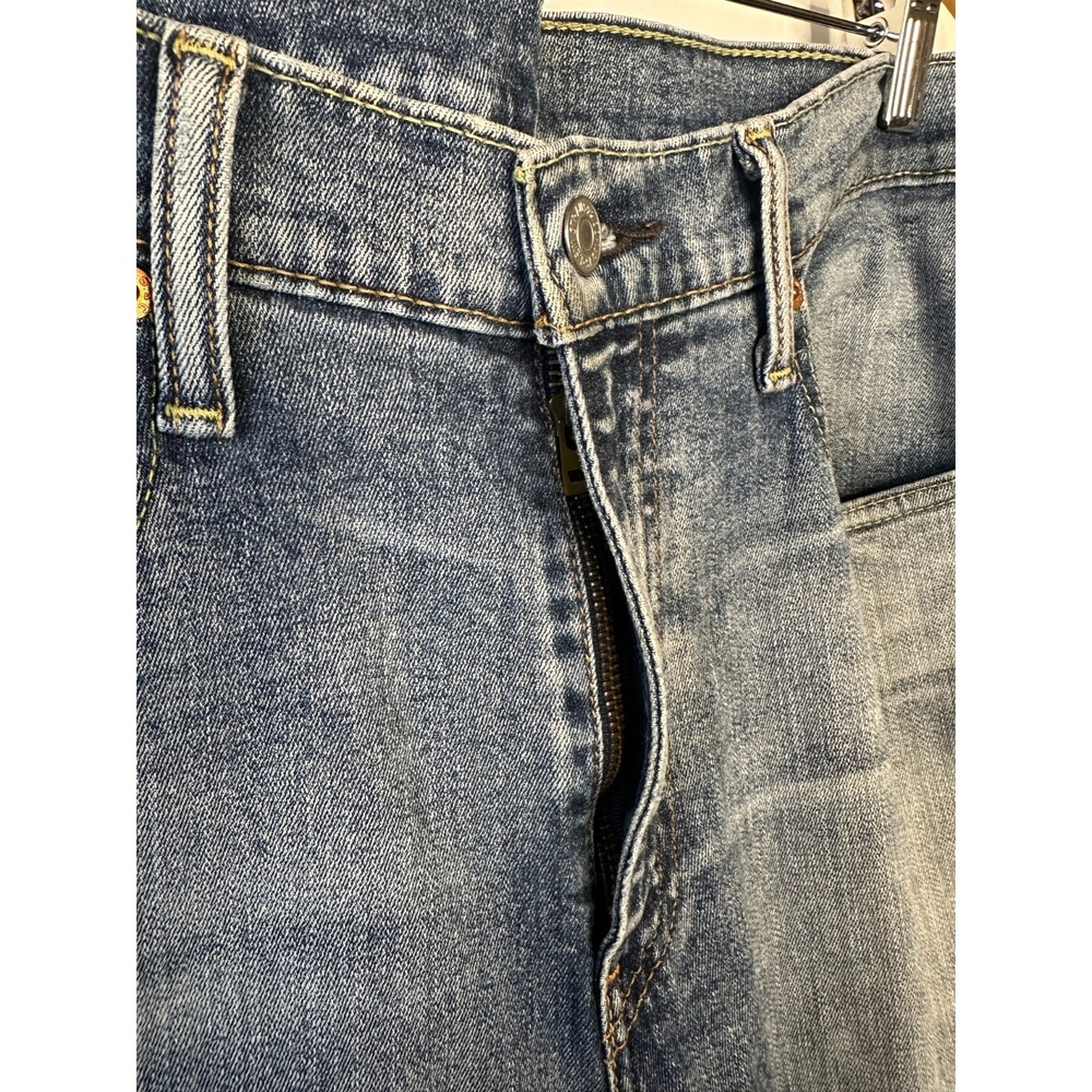 Levi's 512 Slim Taper Fit Jeans Mens 34x34 Blue Medium Wash Stretch Denim - Picture 5 of 14